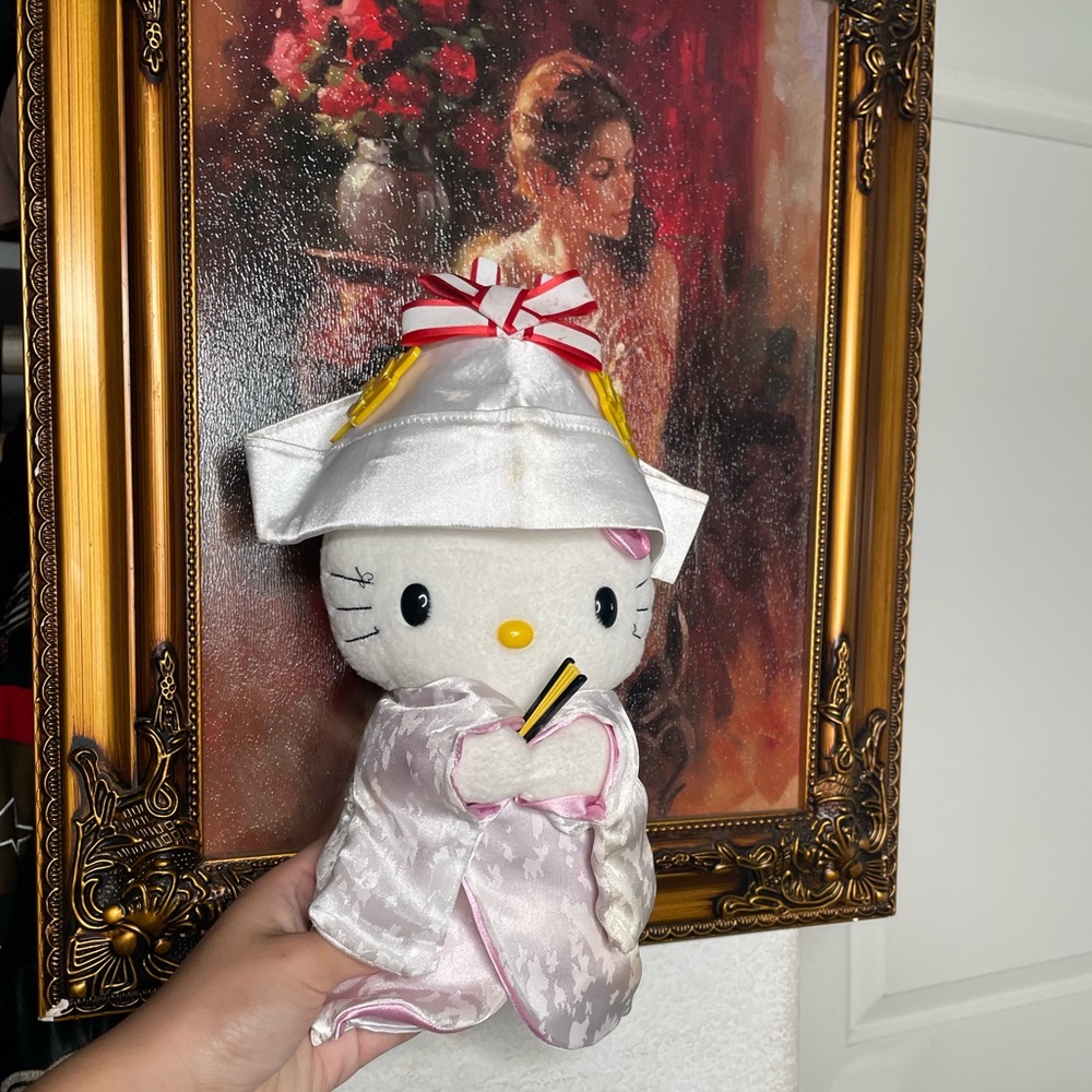 Vintage new hello kitty pink Chinese from the 90’s